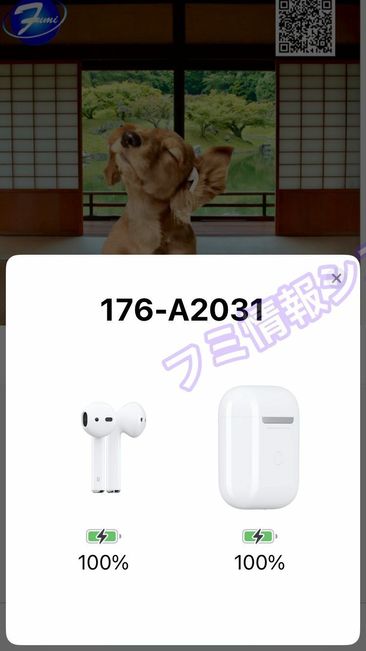 アップルAirPods右耳/A2032/第２世代/電池４時間/良品176R - メルカリ