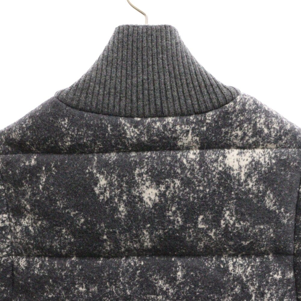 Dior ブラック ダウンベスト ロゴパターン