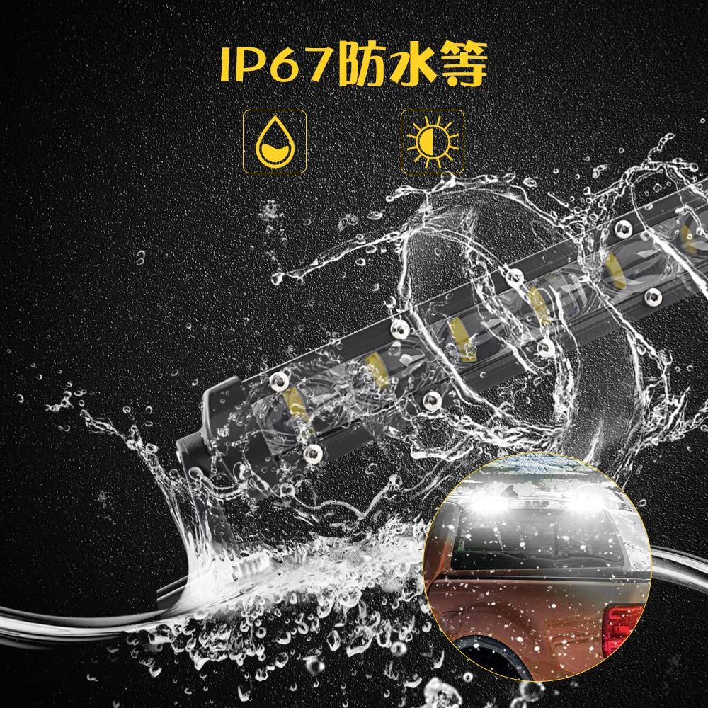 在庫処分 CHELHEAD LED作業灯 7インチ 18W ホワイト IP67防水防塵12V|24V両対応 広角狭角一体 高輝度 頑丈アルミ製 車外補助灯 トラック|農業機械|建設機械用 WWW_KANDAIZUMI_COM