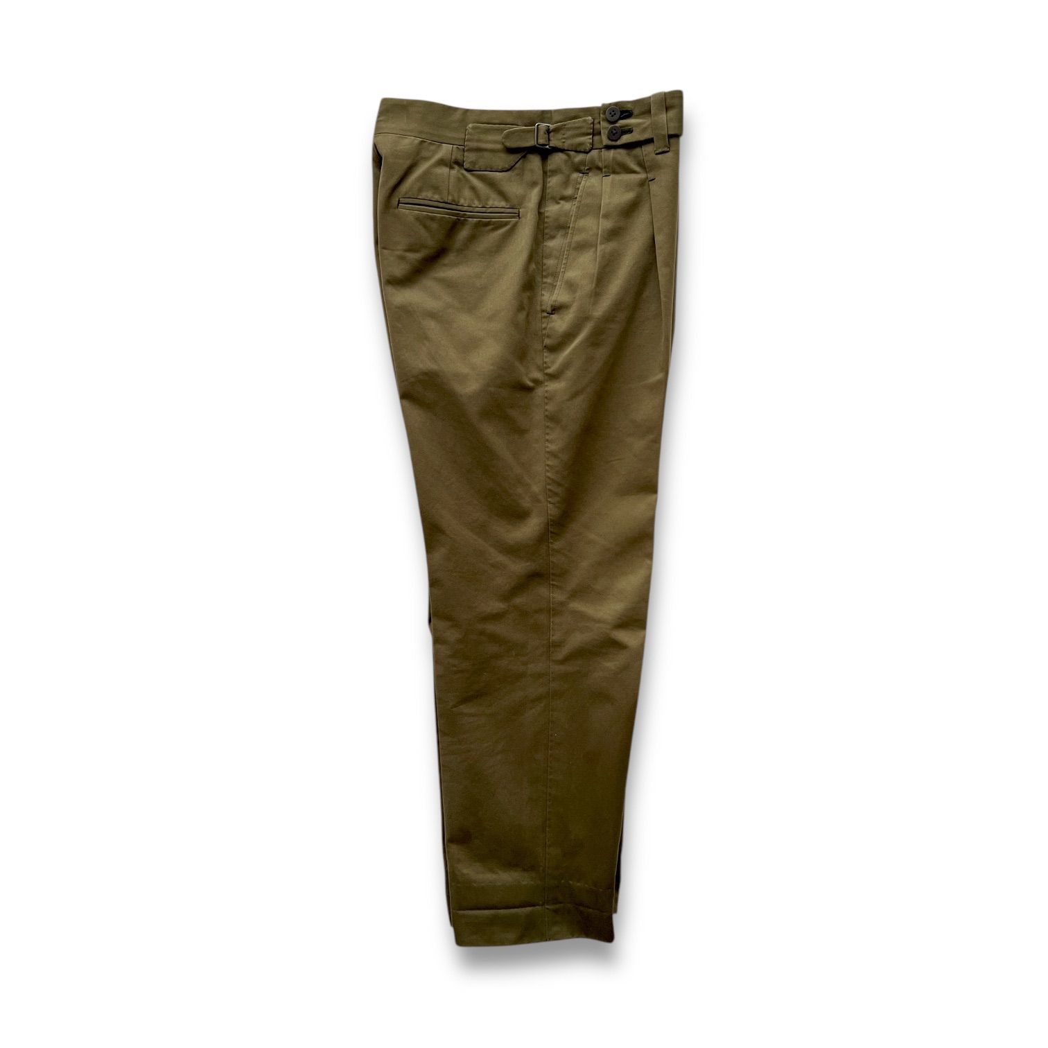 IGARASHI TROUSERSイガラシトラウザーズ　２プリーツスラックス IGARASHI TROUSERS 五十嵐トラウザーズ 2プリーツ コットン