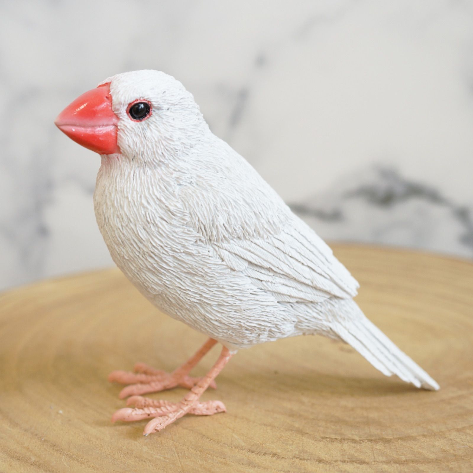 トリ　鳥　白磁　オブジェ　置物　インテリア　工芸品　美術品　A1263 トリ 鳥 白磁 オブジェ 置物 インテリア 工芸品 美術品 A1263 【公式通販】
