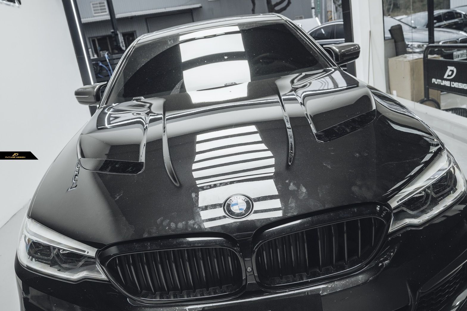 FUTURE DESIGN BMW 5シリーズ G30 セダン G31 ツーリング F90 M5 改造用 CS LOOK ボンネット エアロ カスタム