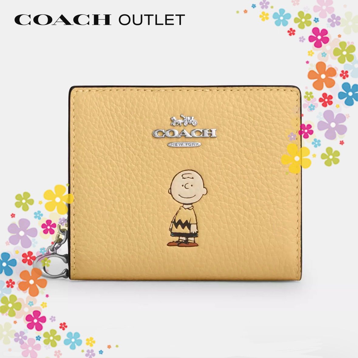 ⭐︎新品未使用⭐︎【COACH X PEANUTS】スナップ ウォレット