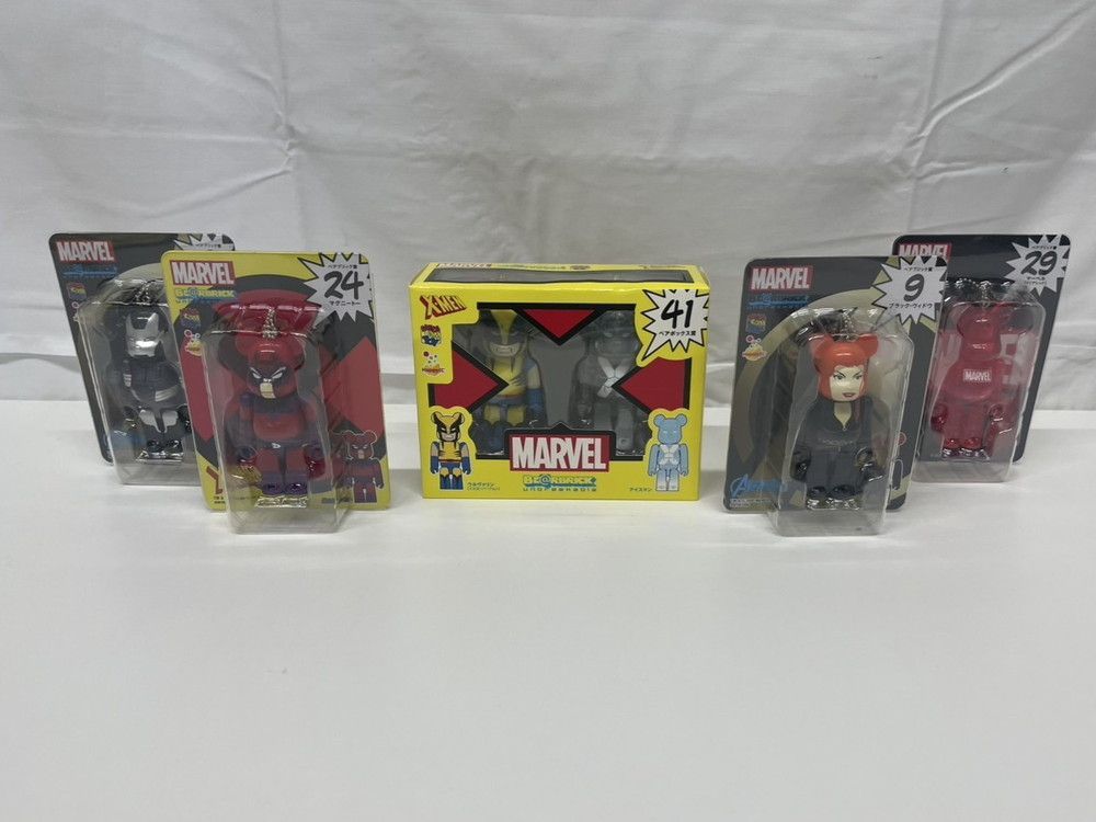 MARVEL マーベル Happyくじ BE RBRICK ベアブリック X-MEN AVENGERS まとめ売り
