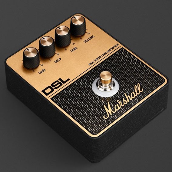Marshall DSL マーシャル デュアルスーパーリード　ディストーション Marshall DSL Overdrive Pedal [DUAL SUPER LEAD DISTORTION] - メルカリ