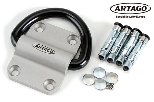 ARTAGO 60 アルタゴ 60 盗難防止 可動式 アンカー 高強度鍛造プレート＋20φシャックル ヨーロッパ最強基準 特殊鋼 鍛造プレート 20φループリング 盗難防止