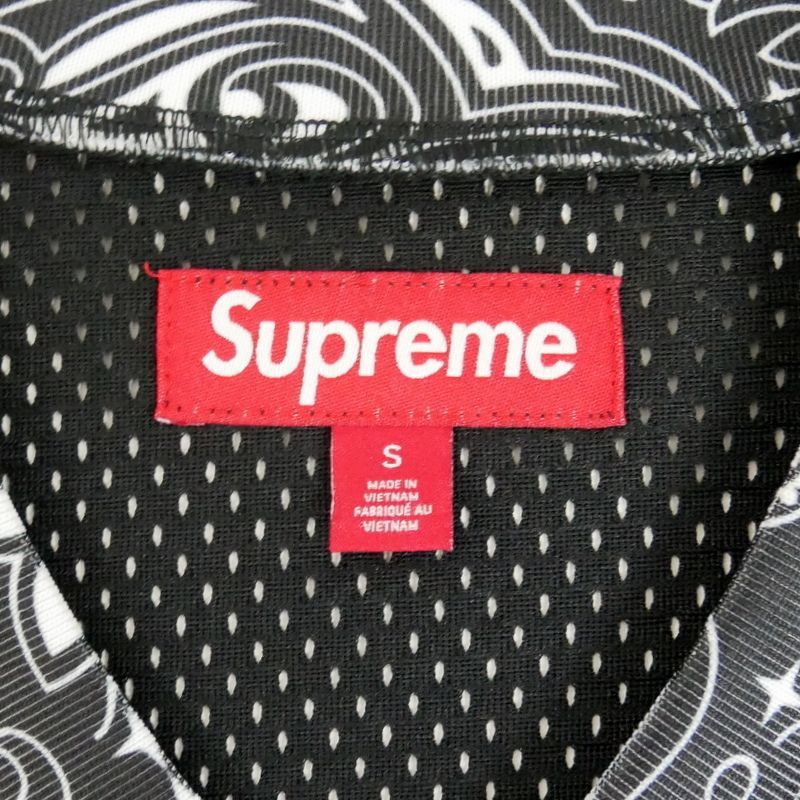Supreme Bandana Football Jersey S バンダナ Size Small (S) - Supreme Bandana Football Jersey Blue *BRAND