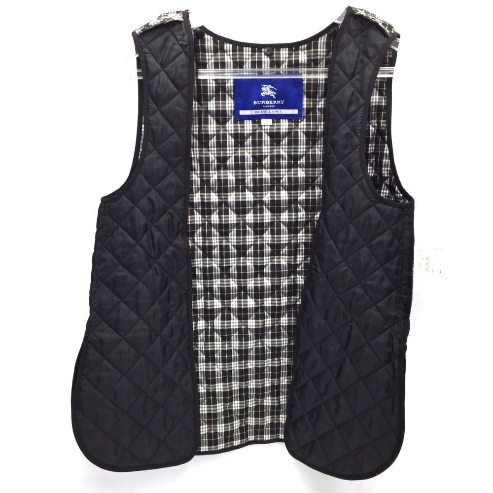 BURBERRY BLUE LABEL バーバリーブルーレーベル ピーコート 中綿
