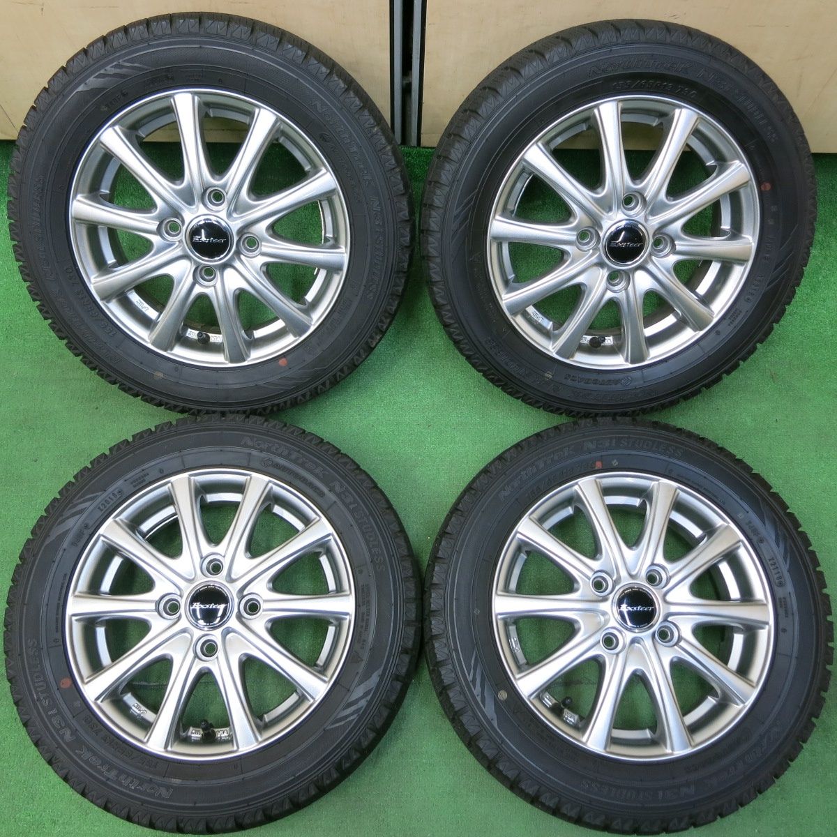 マナレイスポーツ スタッドレス ブリジストンブリザックVRX 変わろ 155 