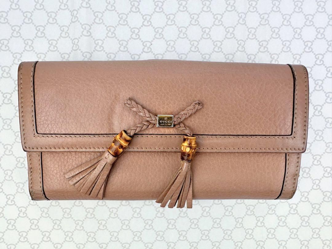 GUCCI リボンストライプ キャンバスレザー 24.5イタリア