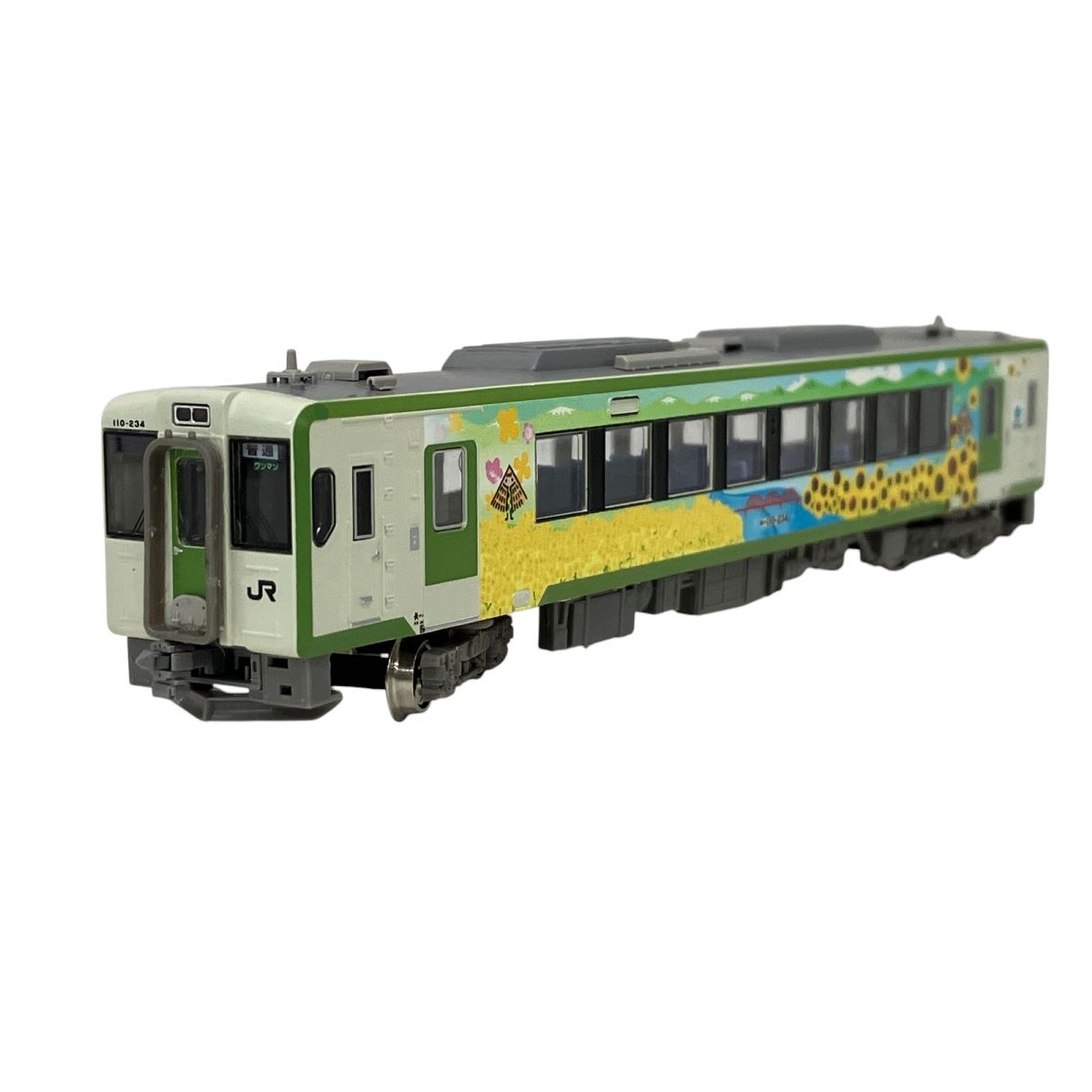 GREEN MAX 完成品モデルシリーズ Nゲージ 50589 JRキハ110形 200番代 飯山線の四季ラッピング 鉄道模型 S10034955