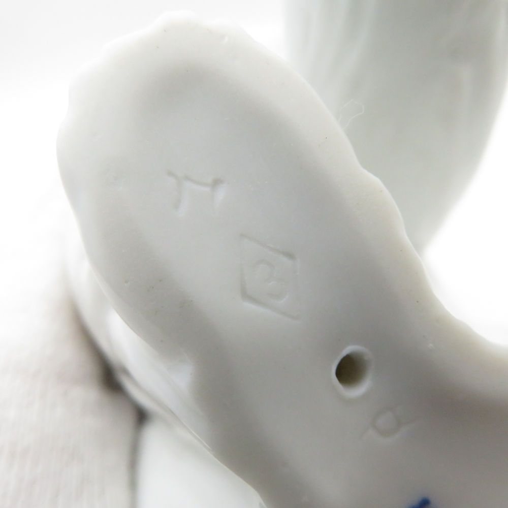 美品 LLADRO リヤドロ シロクマ フィギュリン 置物 陶器人形