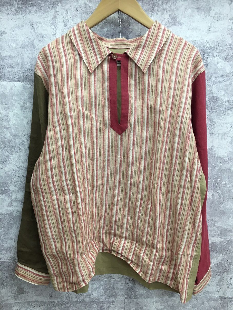 FRANK LEDER フランクリーダー リネンスキッパープルオーバー シャツ カットソー【6949-004】