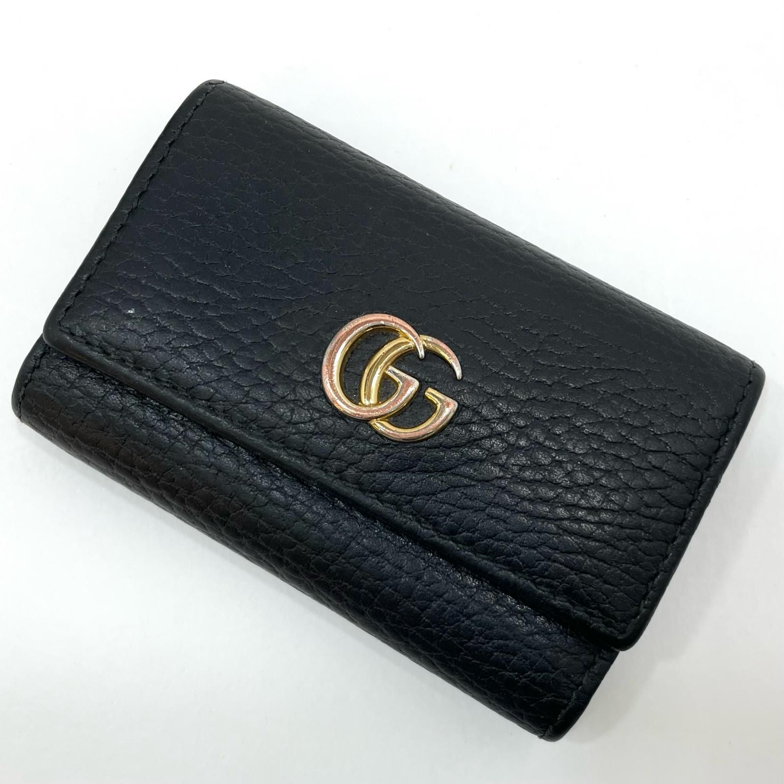 GUCCI | グッチ GGマーモント 6連キーケース 456118 ブラック 尾張小牧店