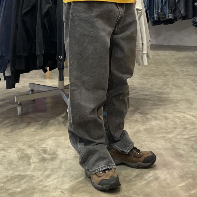 0 90s USA製 Levi W38 ブラックデニム公式 【Levi's / リーバイス】560 USA製　ブラックデニム