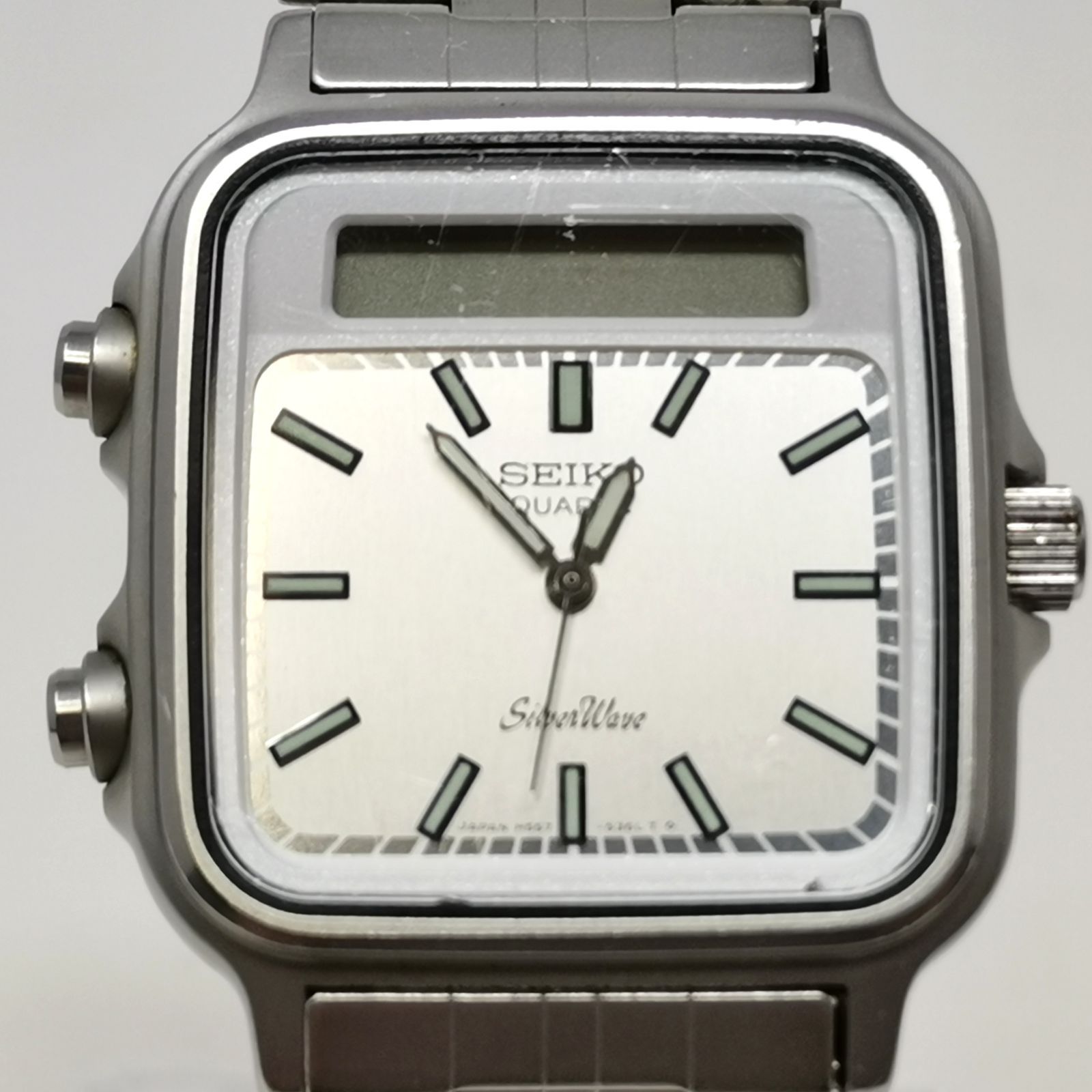 実働品　SEIKO シルバーウェーブ　ヴィンテージウォッチ　メンズ SEIKO SilverWave シルバー シルバーウェーブ メンズ H557-5250 腕時計