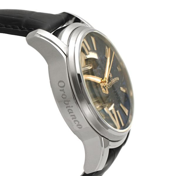 新品 オロビアンコ 機械式腕時計オラクラシカ メンズ OR0011-55 - 時計