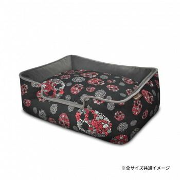 P.L.A.Y. ラウンジベッド S スカル ペット用品