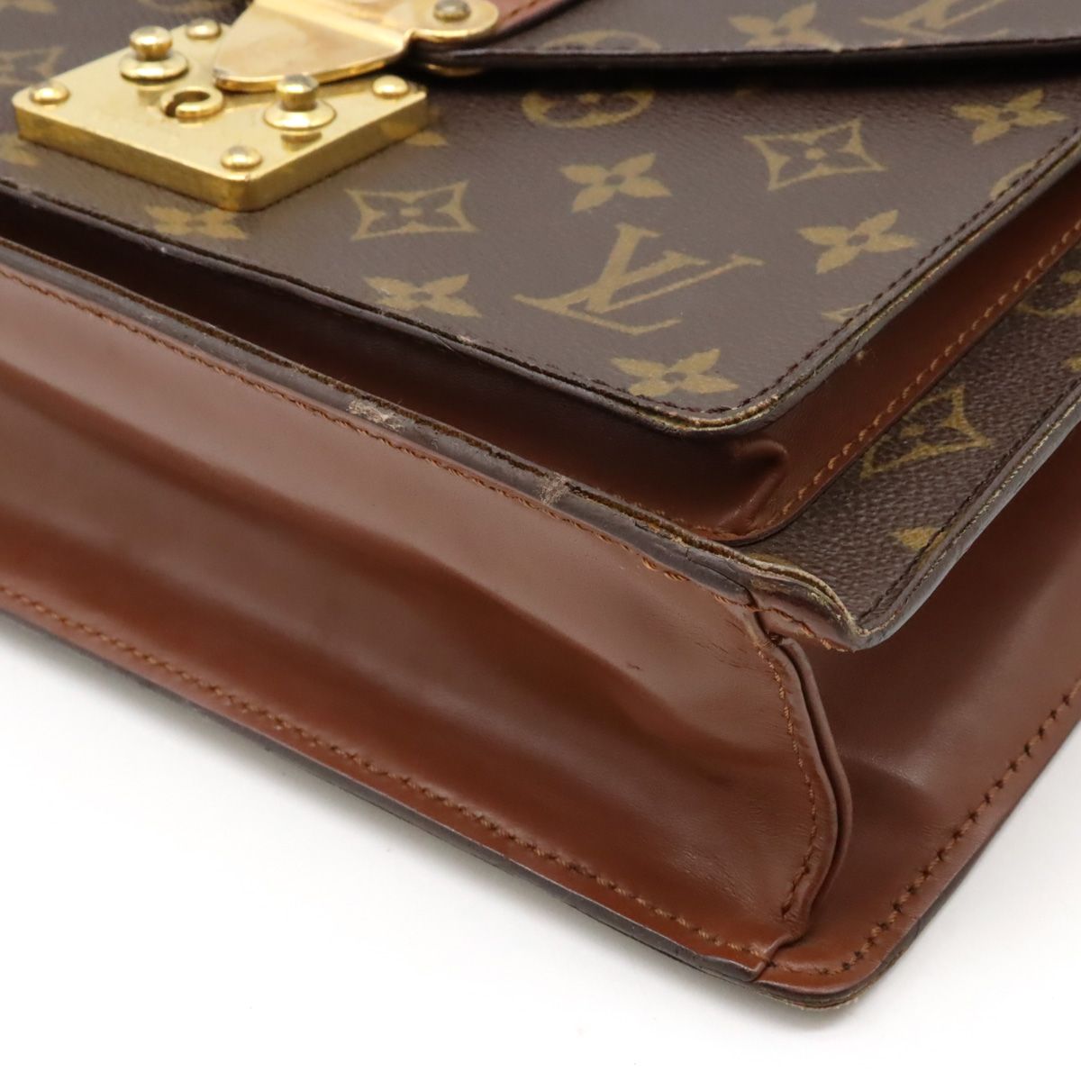 LOUIS VUITTON ルイ ヴィトン モノグラム モンソー28 セカンドバッグ