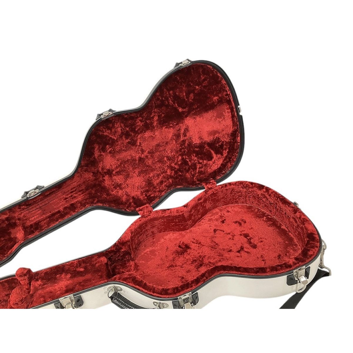 Calton CASES USA製 ハードケース ギター用 カールトン ホワイト