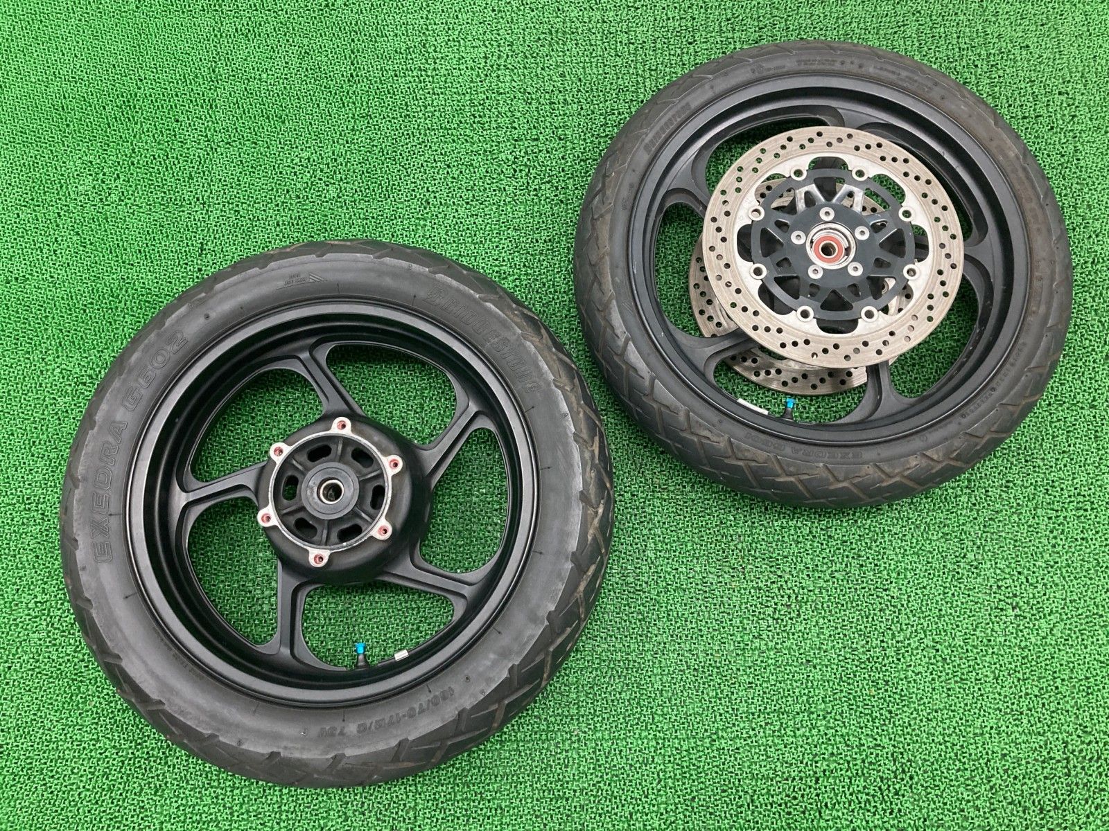 ゼファー1100 純正ホイール 前後セット Kawasaki カワサキ