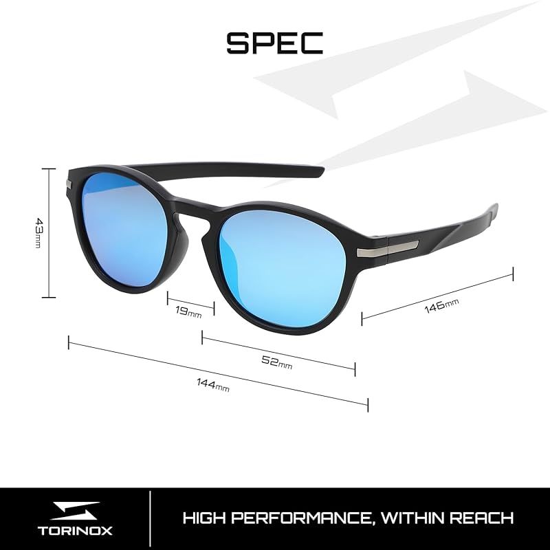 TORINOX] サングラス ゴルフ ARQ（PERFORMANCE MODEL） BLACK/BLUE