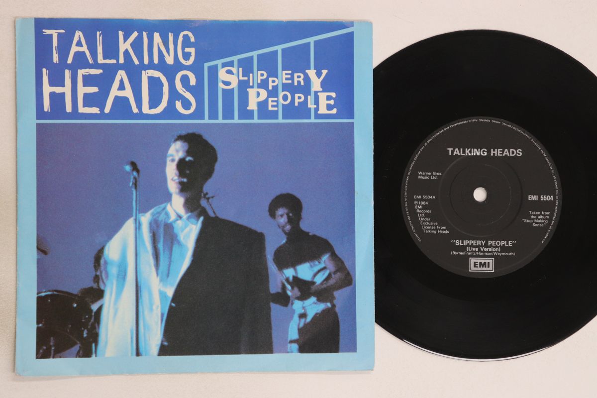 TALKING HEADS レコード 4枚　見本盤　ロック　洋楽　AC/DC 本日の一枚】PSYCHO KILLER!! ～ Talking Headsのコダワリ原盤を