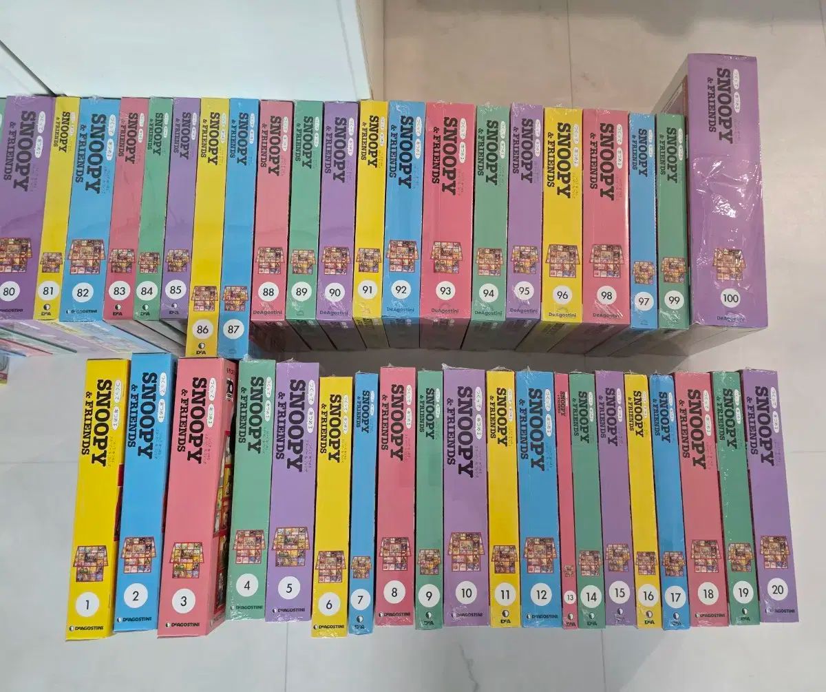 ディアゴスティーニ スヌーピー 1巻から100巻 未開封