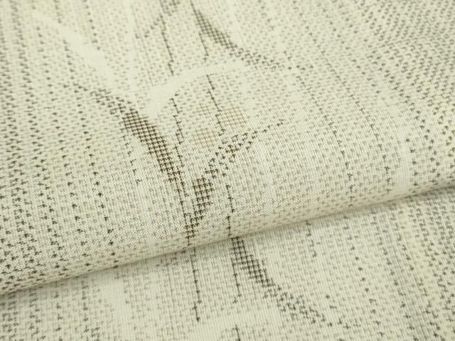 平和屋着物□極上 夏物 本場大島紬 夏大島 枝葉間道 逸品 DZAA7329kh5