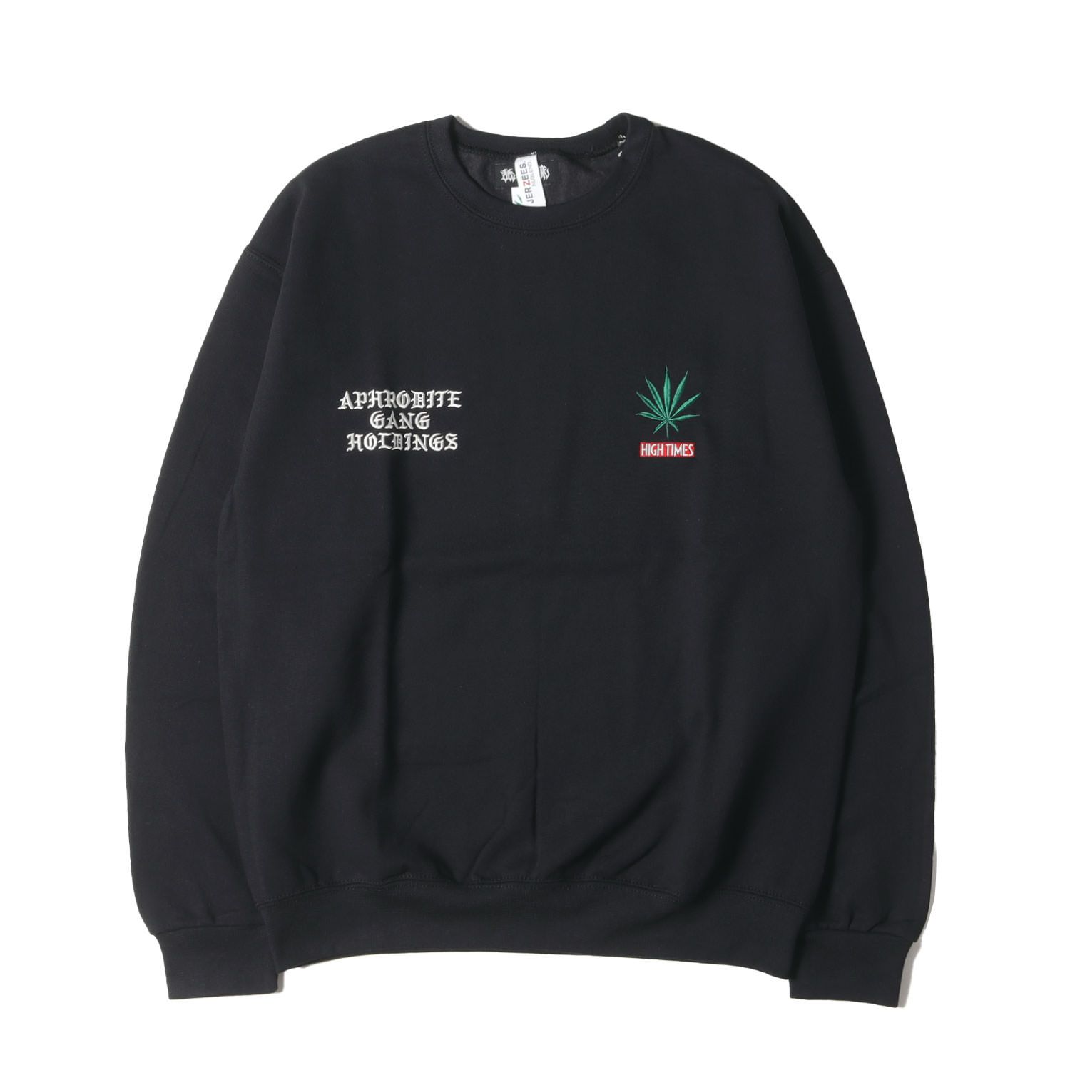 新品 WACKO MARIA ワコマリア スウェット サイズ:M 24SS 舐達麻 HIGH TIMES クルーネック スウェットシャツ CREW  NECK SWEAT SHIRT ブラック トップス トレーナー コラボ【メンズ】 - メルカリ