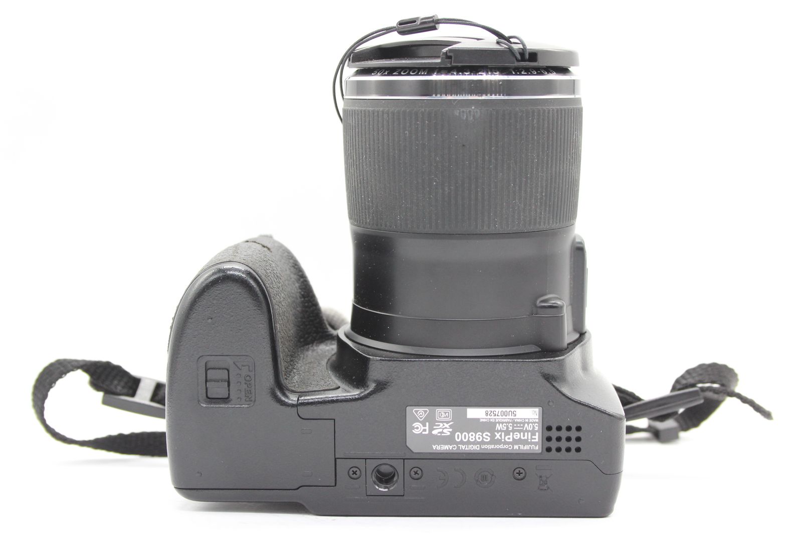 【返品保証】 【便利な単三電池で使用可】フジフィルム Fujifilm Finepix S9800 50x コンパクトデジタルカメラ  s5611