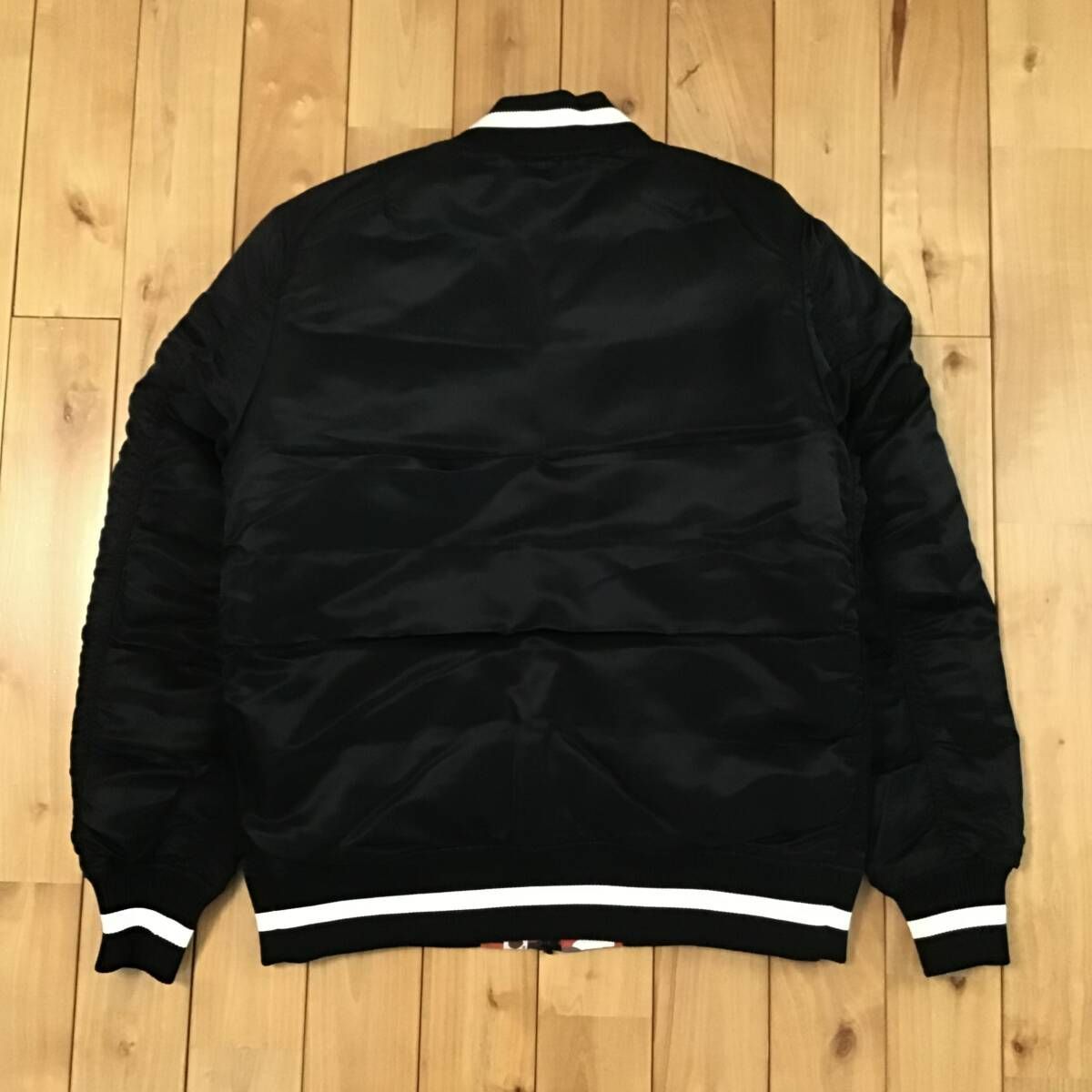 ☆リバーシブル☆ MA-1 ダウンジャケット Mサイズ a bathing ape BAPE 