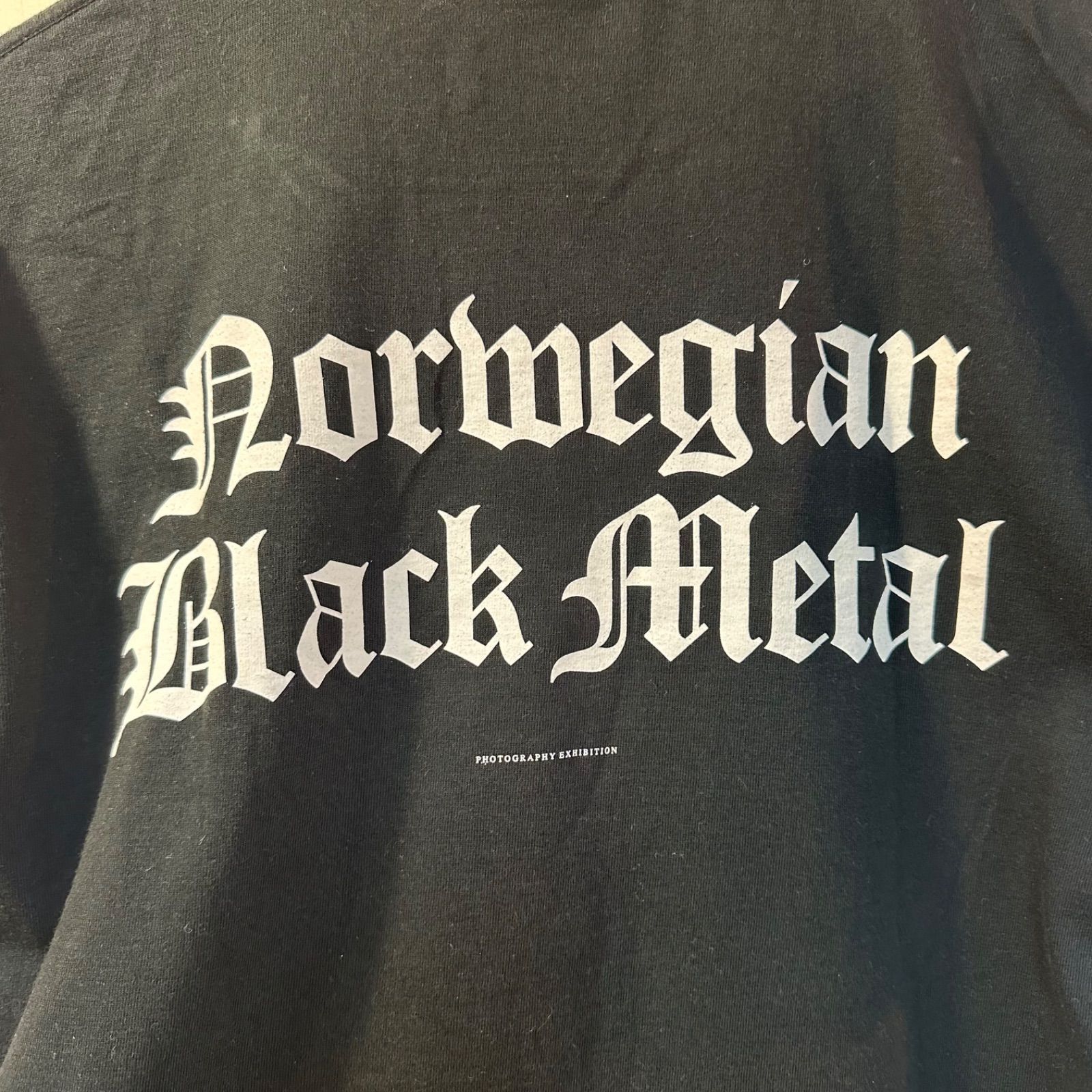 Norwegian black metal exhibition Tシャツ M ブラックメタル 写真展 - メルカリ