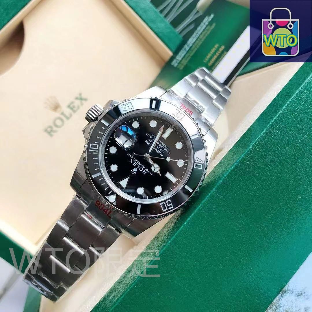 RELAX サブマリーナ SUBMARINER 自動巻き腕時計Automatic サブマリーナ 自動巻き-，-｜本日限定特価｜新品未使用--WTO輸入