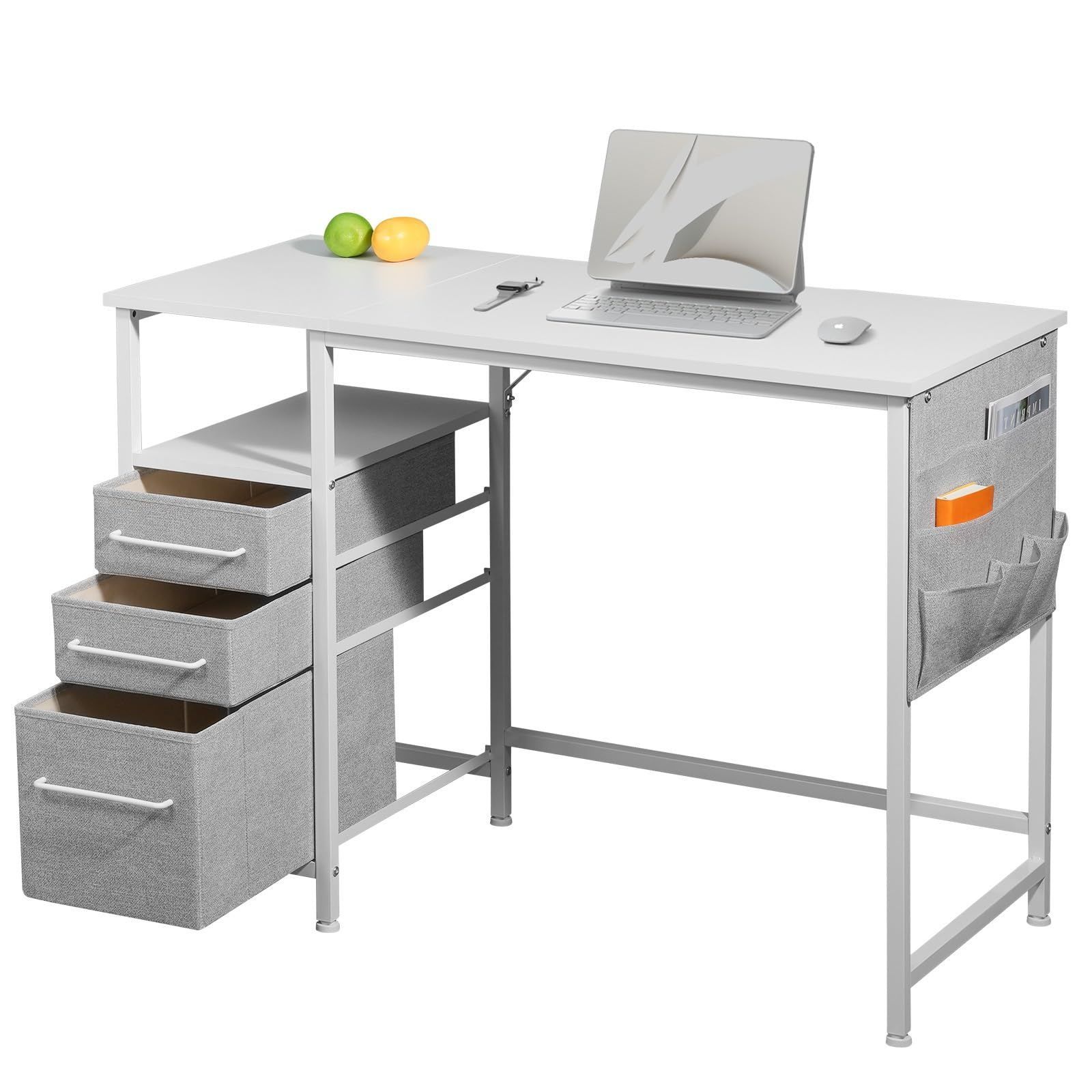 ラック付きデスク つくえ