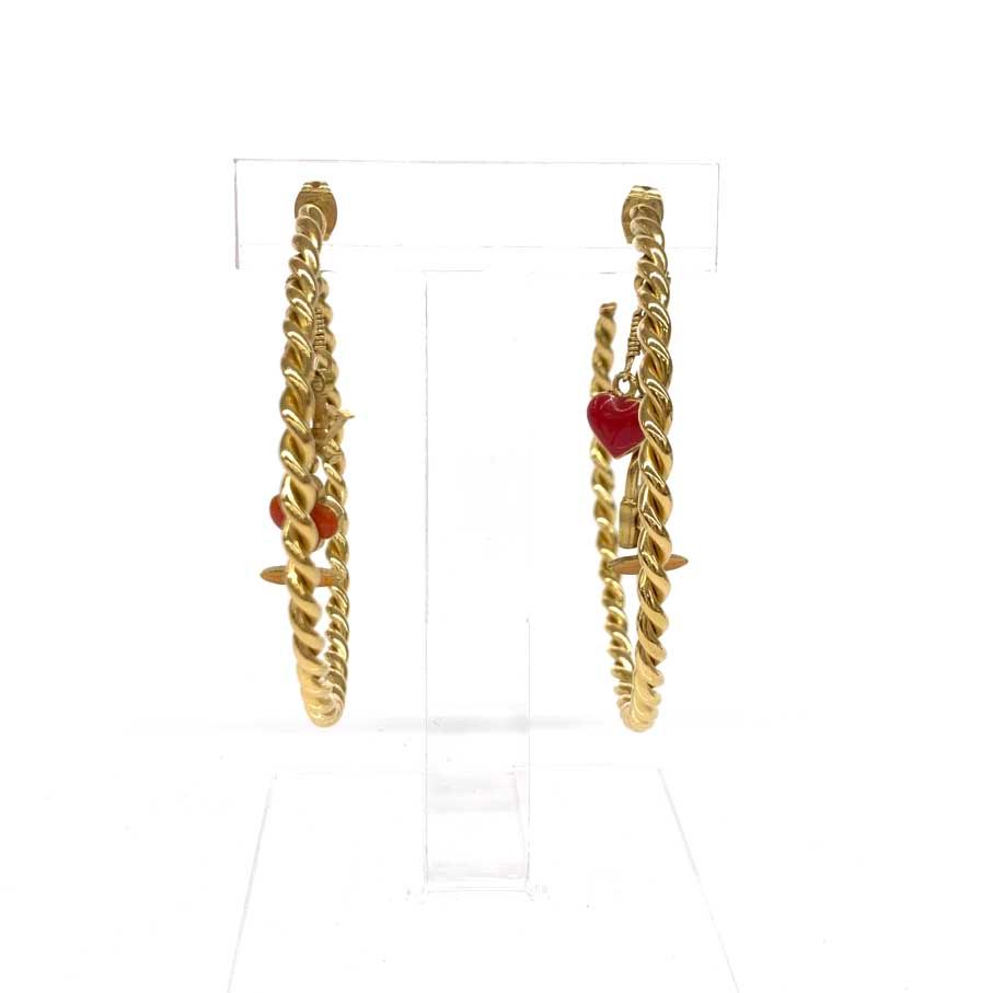 正規品美品　ルイヴィトン　M65481　クレオール　フープピアス　片側のみ 楽天市場】LOUIS VUITTON ルイヴィトン M65481 アクセサリー