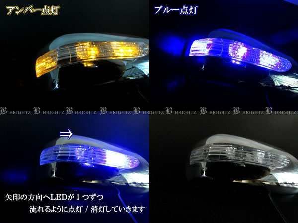 アレックス 121 122 123 124 後期 LEDドアミラーカバー - メルカリ