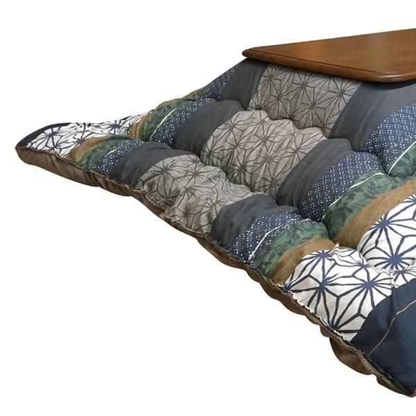 こたつ布団 厚掛け 大判長方形150巾コタツ用 コトネ285 NV(ネイビー色) 長方形コタツふとん（掛け単品） 未開封新品 元箱入り