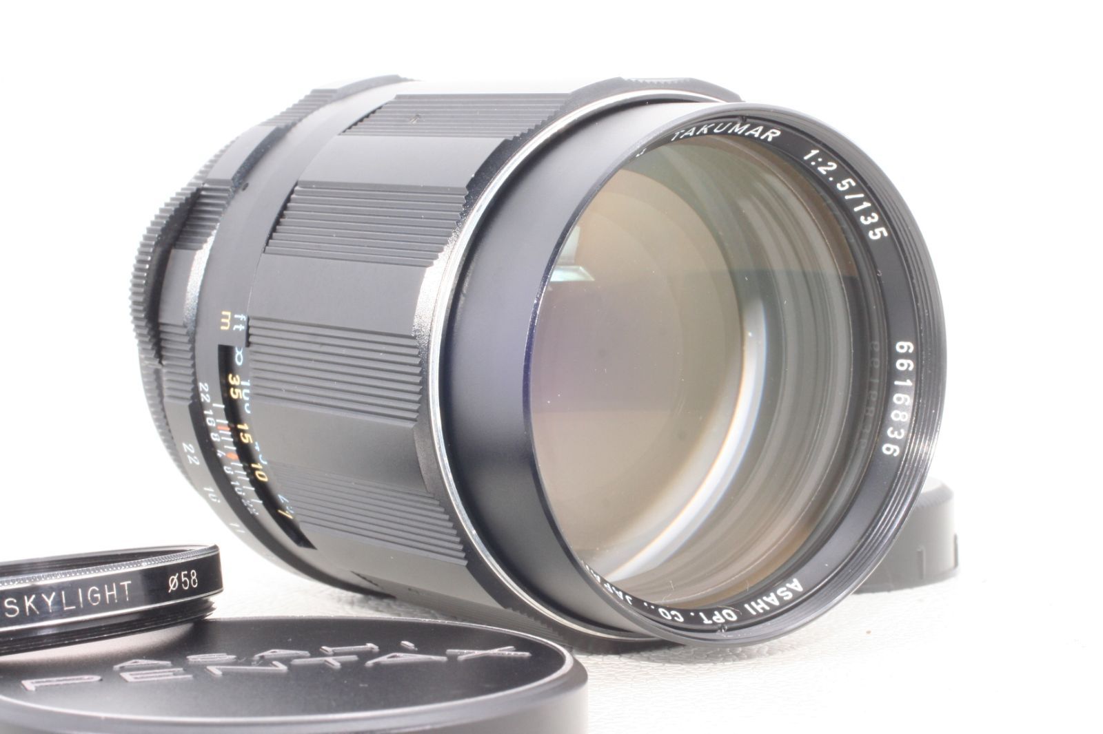 希少な6枚玉【整備済/極美品】PENTAX Super Multi Coated TAKUMAR 