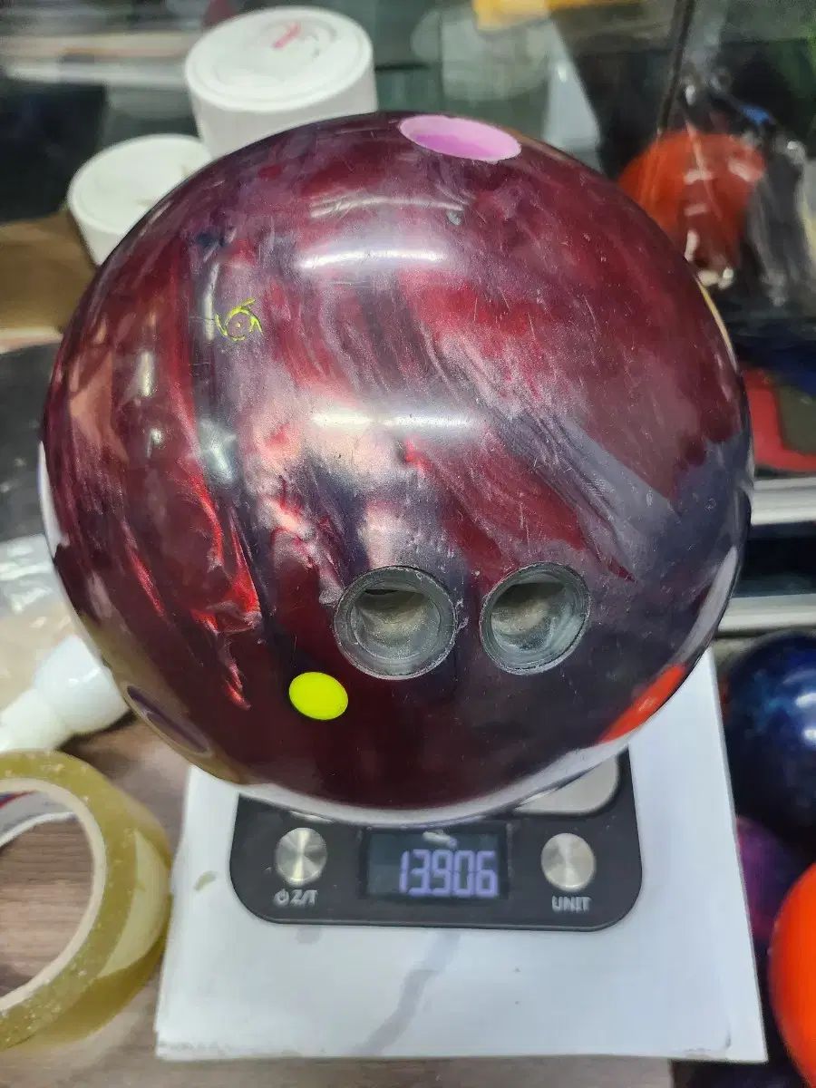 中古ボーリングボール 14p T ゾーン スペアボール - メルカリ