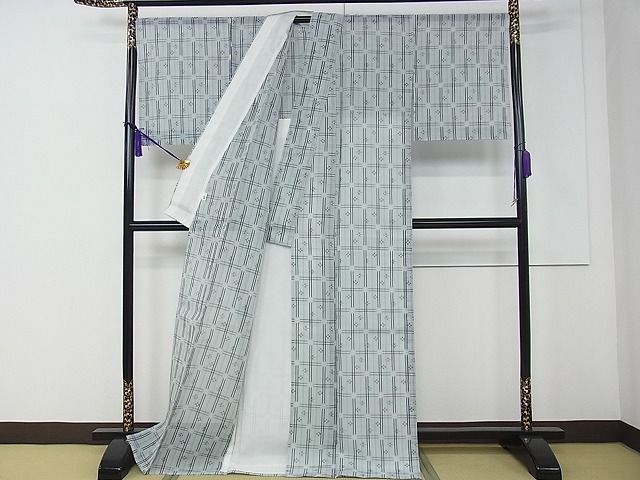 平和屋着物＊夏物　つけ帯　琉球絣文様　DABD6912cm 平和屋着物＊夏物 つけ帯 琉球絣文様 DABD6912cmの通販 by 平和屋｜ラクマ