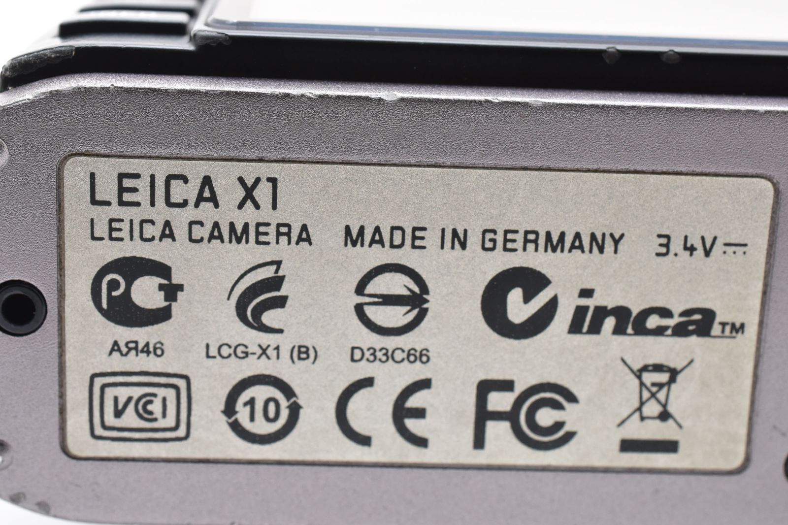 返品保証】☆実用品☆ ライカ Leica X1 1220万画素 スチール