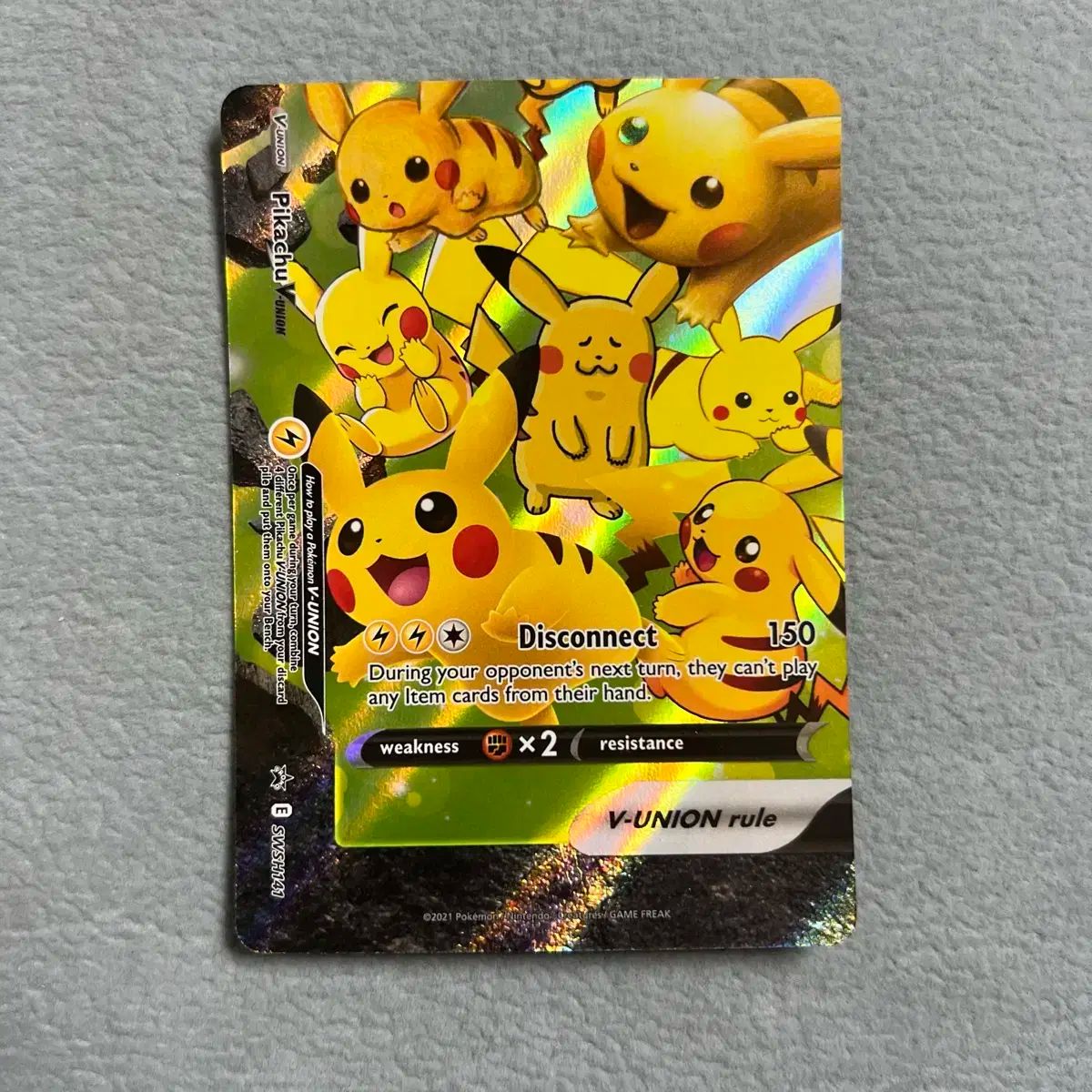 ポケモンカード　ピカチュウ　v union　psa10　右上 ポケモンカード ピカチュウ v union psa10 右上 - メルカリ