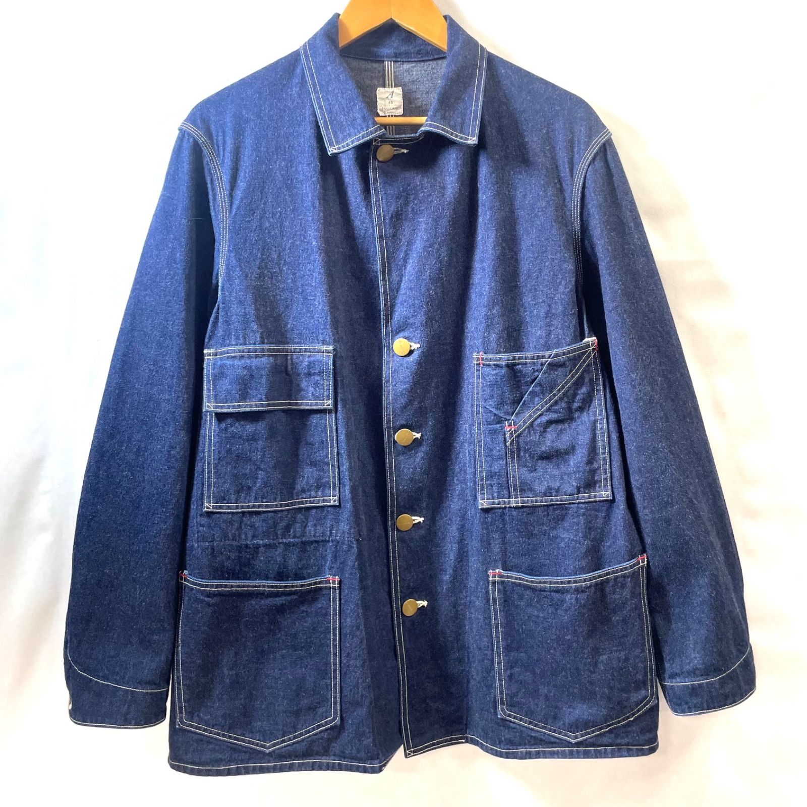 69】ANATOMICA アナトミカ デニムカバーオール Denim Cover All ワーク