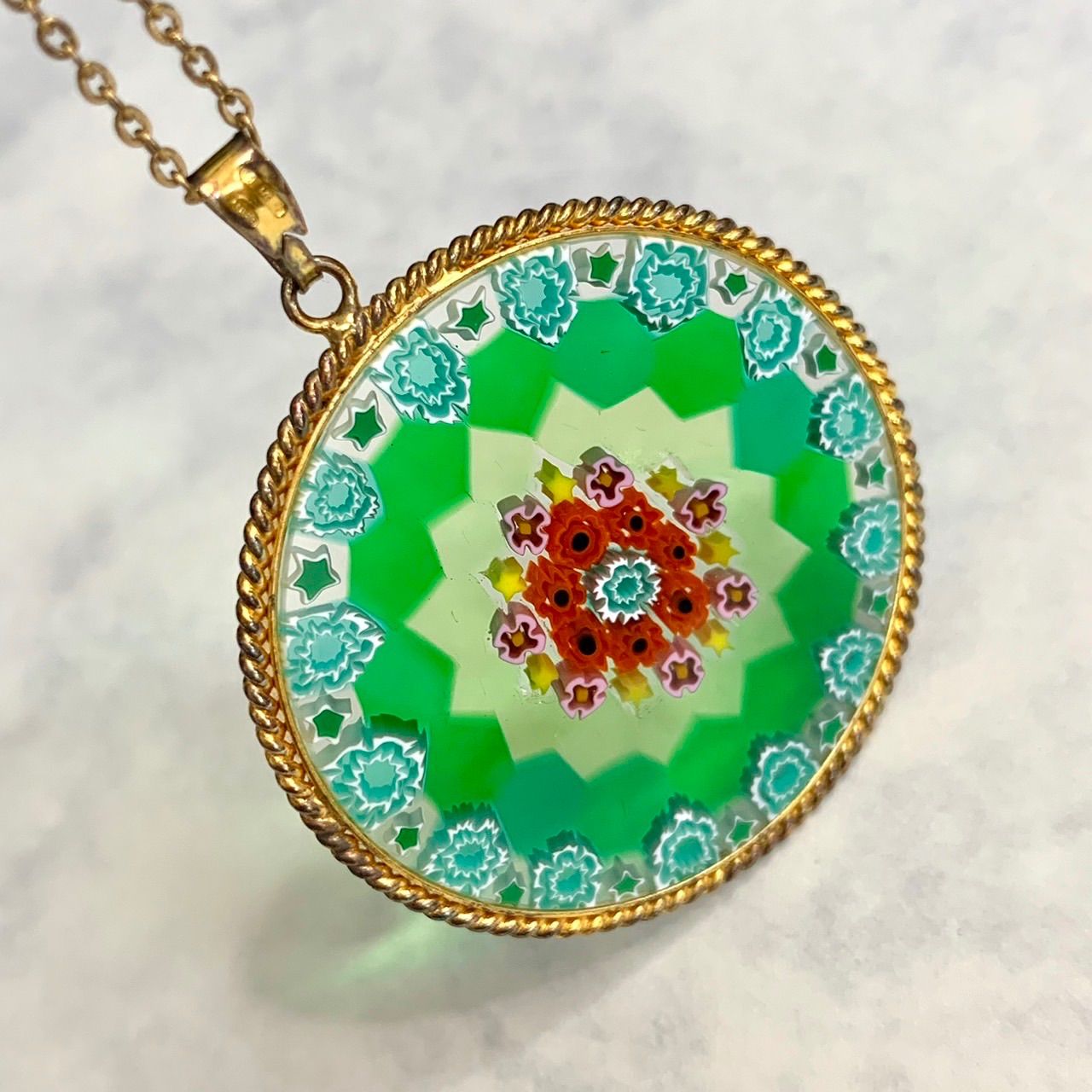 上美品⭐️ ペンダントトップ】 Venetian glass ベネチアン