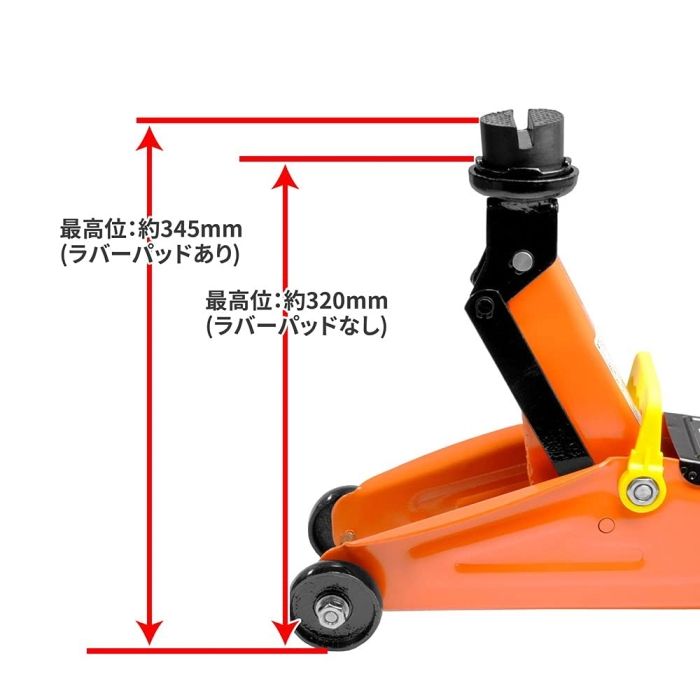 ポータブルフロアジャッキ