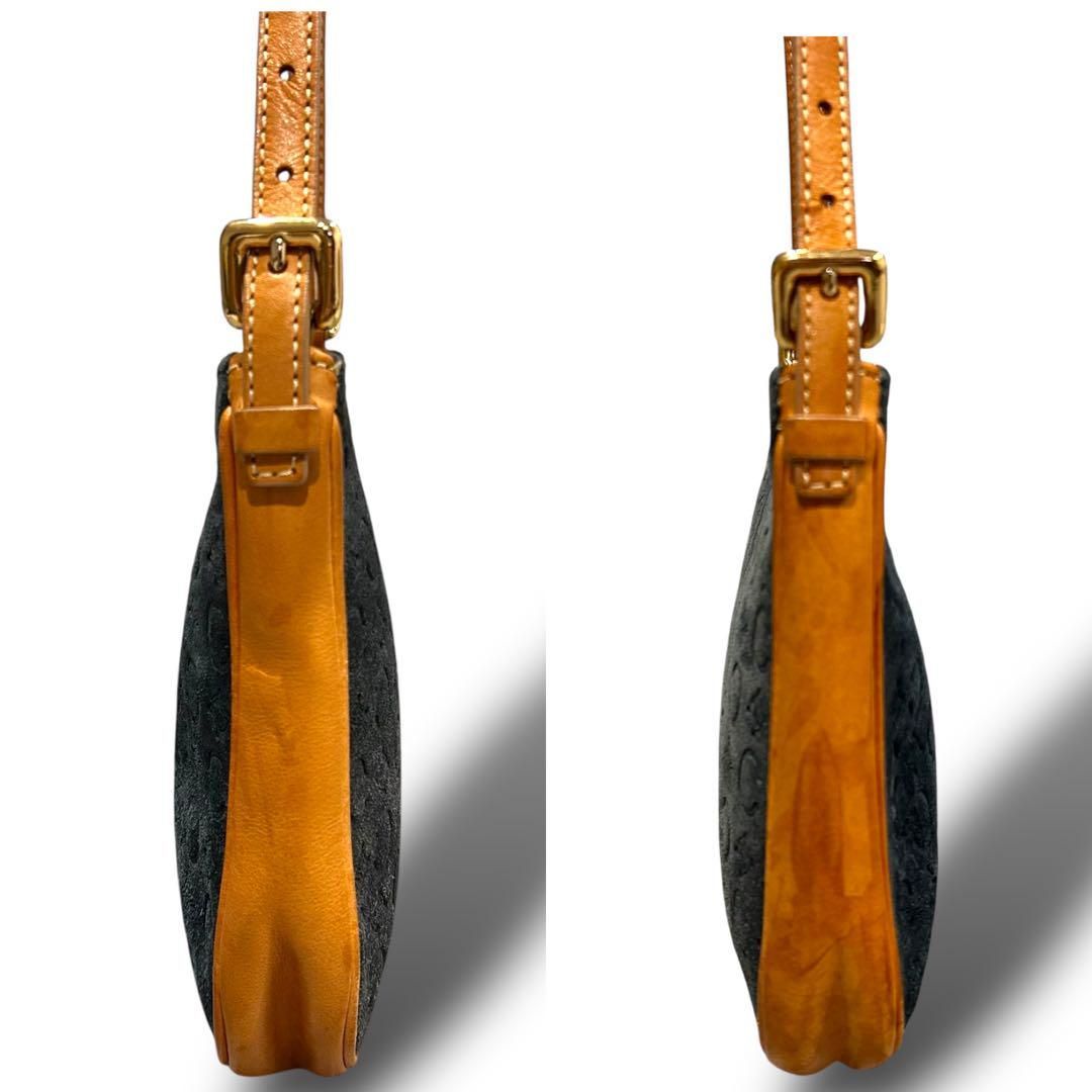美品 正規品 本物保証 CELINE セリーヌ マカダム柄 スエード