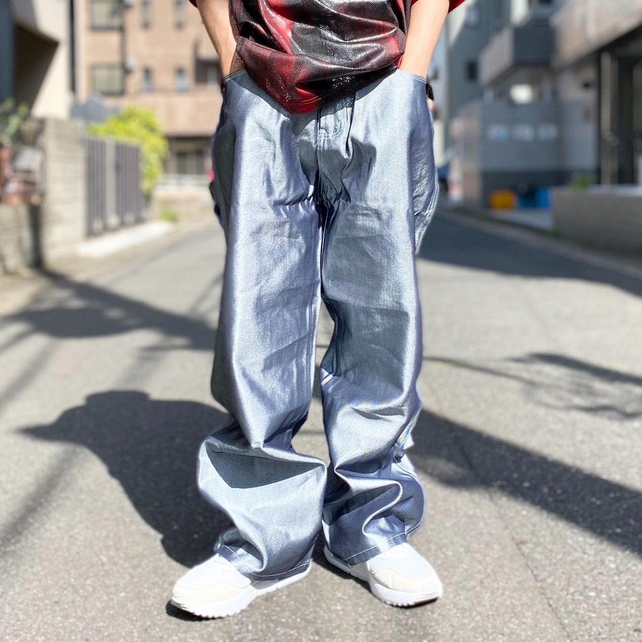 00's Deadstock MACE STREET WEAR バギー デニム ペインターパンツ