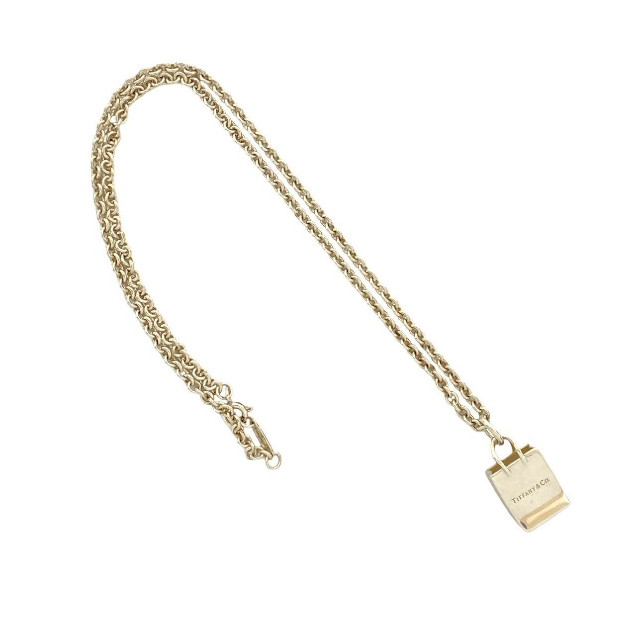 美品✨️箱袋付き　ティファニー　ネックレス　ハート　925 750 ゴールド Tiffany ネックレス 箱 袋付き 美品✨️箱袋付き ティファニー