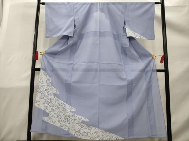 平和屋着物＊夏物 訪問着 絽 霞取花唐草文 正絹 逸品 AAAX1614sx